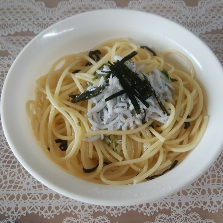水菜と塩昆布としらすのパスタ レシピ 作り方 By Mamacream 楽天レシピ 水菜と塩昆布としらすのパスタ レシピ 作り方 By Mamacream 楽天レシピ